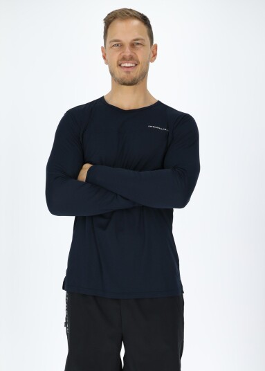 Swedemount Ultra Light Ls Tee Ii Dk. Navy 3xl Løpetrøyer