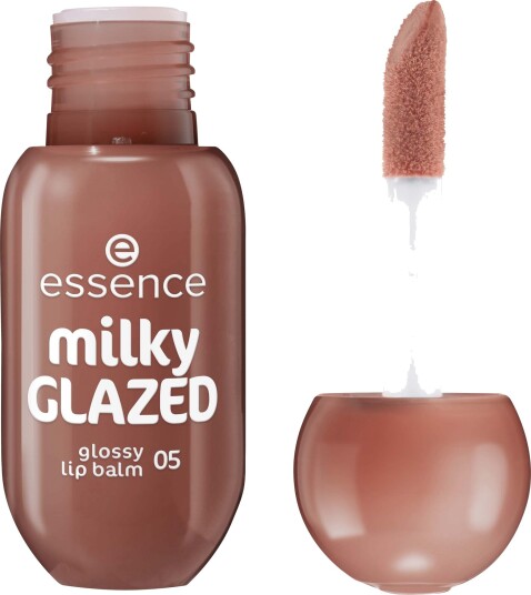 essence Milky Glazed Glossy Lip Balm 05 Latte-Tude