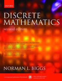 Discrete Mathematics Av Norman L. (Professor Of Mathematics London School Of Economics University Of London) Biggs