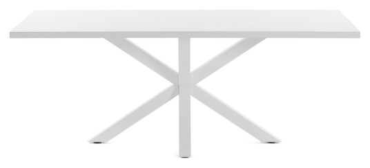 Kave Home Arya Spisebord - Hvit, 180x100 1645915-01-0 1608992-01-0