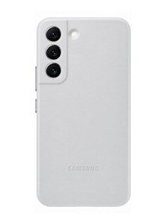 Samsung S22 Leather Cover Light Gray Samsung S22 Leather Cover Light Gray