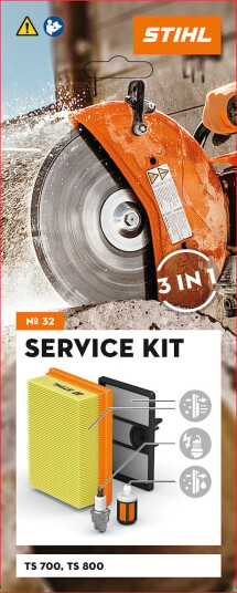 Stihl Servicekit 32 for TS 700 og TS 800 - Tilbehør til Kappemaskin Stihl Servicekit 32 for TS 700 og TS 800 - Tilbehør til Kappemaskin