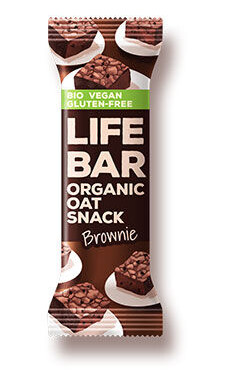 Lifefood LifeBar Havrebar Brownie Ø 40g Lifefood LifeBar Havrebar Brownie Ø 40g