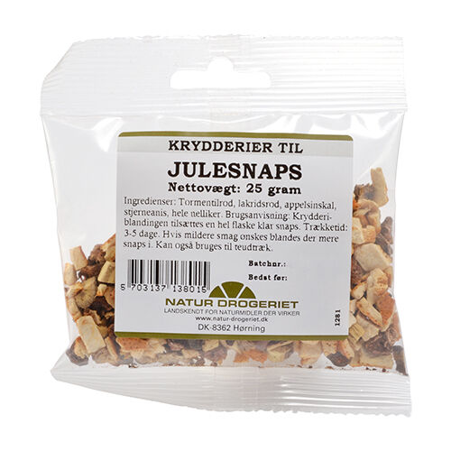 Natur Drogeriet Natur-Drogeriet Krydderier Til Julesnaps 25g