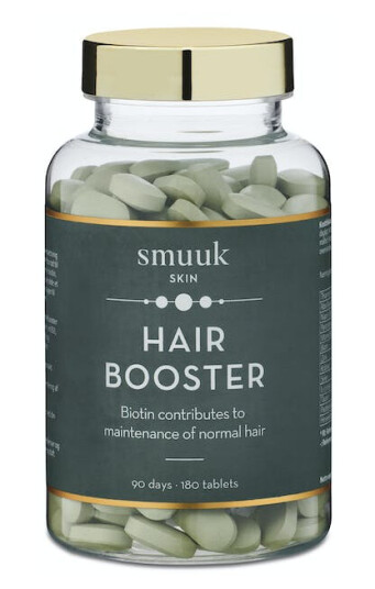 Smuuk Skin Hair Booster 180 stk Kosttilskud Smuuk Skin Hair Booster 180 stk Kosttilskud