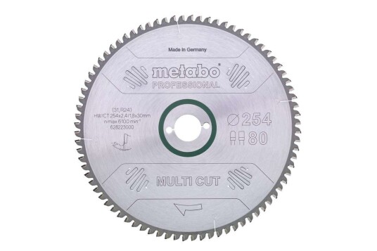 Metabo 216 mm Multi Cut Sirkelsagblad for krevende materialer, 60 tenner Metabo 216 mm Multi Cut Sirkelsagblad for krevende materialer, 60 tenner