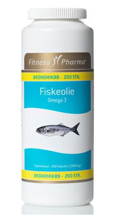 Fitness Pharma Omega 3 Fiskolje 200 Kapslar Fitness Pharma Omega 3 Fiskolje 200 Kapslar