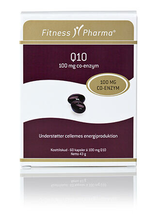 Fitness Pharma Q10 100 mg 60 Kapslar Fitness Pharma Q10 100 mg 60 Kapslar