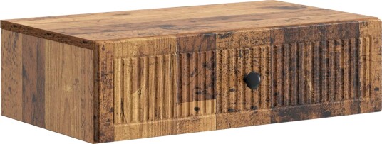vidaXL Vegghengt Sidebord Gammelt tre 59 x 34,5 x 17 cm Konstruert tre