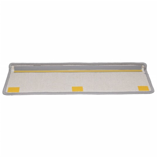 vidaXL Trappetrinnstepper 15 stk 65x21x4 cm grå