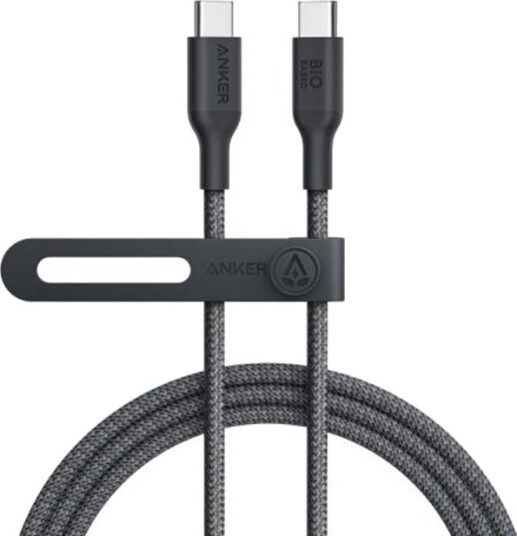 Anker 544 USB-C to USB-C Cable (Bio-Nylon 1.8m) - Black Anker 544 USB-C to USB-C Cable (Bio-Nylon 1.8m) - Black