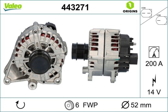 Dynamo VALEO 443271