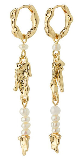 Pilgrim Niya Øredobber 18 kt. Brass Goldplated 282412033 - Dame - Brass