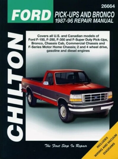 Ford Pick-Ups & Bronco ('80- '96) (Chilton) Av Haynes Publishing