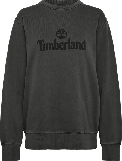 Timberland Gd Lb Print Crew Sweatshirt   Black   XXL