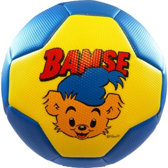 SportMe Bamse Fotboll stl 3, Blå/Gul