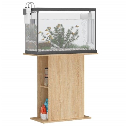 Akvariumstativ Sonoma Eik 75X36X72.5 cm Konstruert Tre