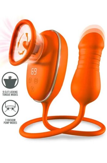 Lizer Tongue Stimulator, Vacuum Pump & Thrusting Egg Lizer Tongue Stimulator, Vacuum Pump & Thrusting Egg