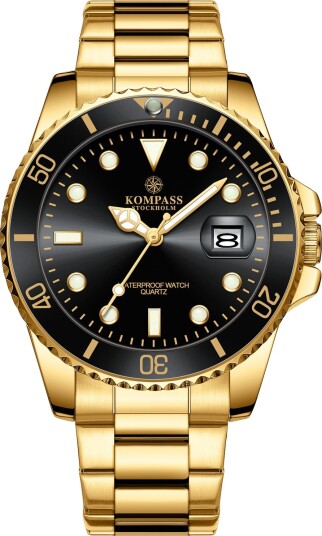 Kompass OceanXplorer Gold Black