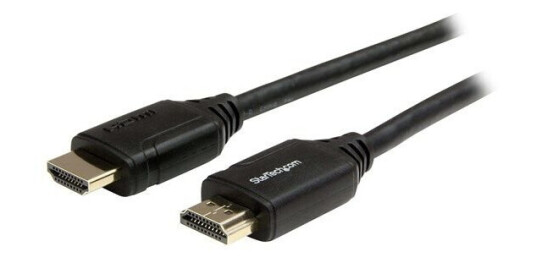 StarTech.com 1m HDMI 2.0 Kabel med Ethernet - 4K 60Hz - Svart