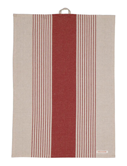 Noble House Kitchen Towel Ida Grs - Red - 50X70CM