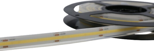 5m 12W/m Vanntett COB strip 24V DC IP68 480 LED pr. meter COB LED Kulør : Varm