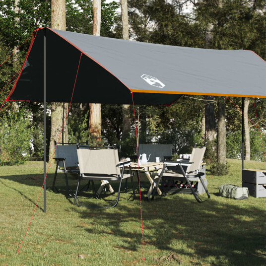 Campingpresenning oransje 460x305x210 cm vanntett Campingpresenning oransje 460x305x210 cm vanntett