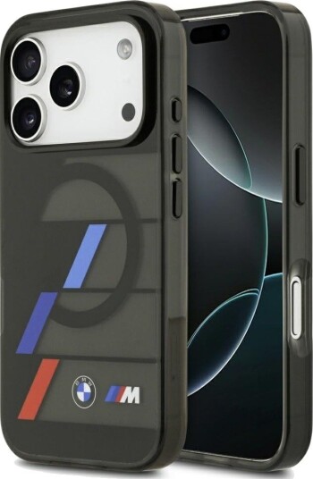 BMW M IML MagSafe Etui med Metallknapper for iPhone 17 Pro - Svart BMW M IML MagSafe Etui med Metallknapper for iPhone 17 Pro - Svart