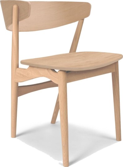Sibast Furniture No 7 Spisestol Hvitoljet Eik