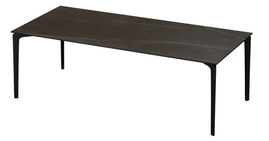 Fast Allsize Spisebord 221x101 cm Grey / Gres Smoky