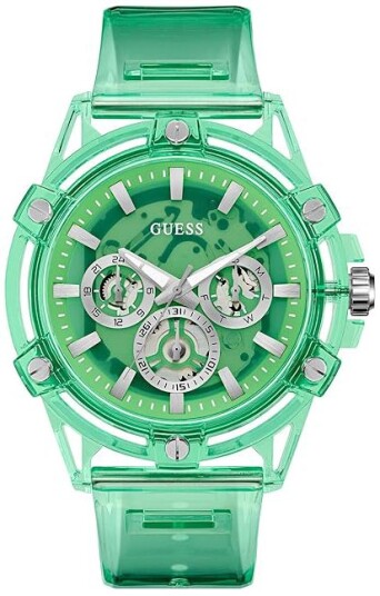 Guess Herreklokke GW0806G6 Trend Skjelettkuttet/Resinplast Ø48 mm Guess Herreklokke GW0806G6 Trend Skjelettkuttet/Resinplast Ø48 mm