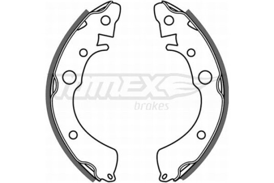 Bremsesko sett TOMEX Brakes TX 21 35