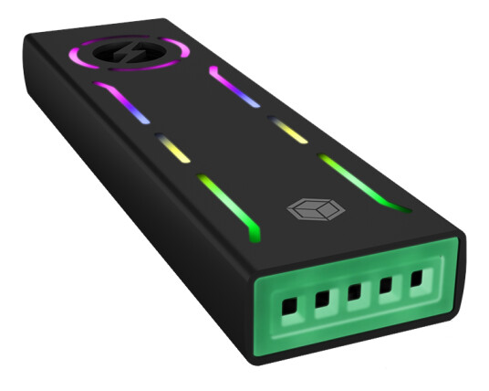 ICY BOX External Type-C® gaming enclosure for M.2 NVMe SSD ICY BOX External Type-C® gaming enclosure for M.2 NVMe SSD