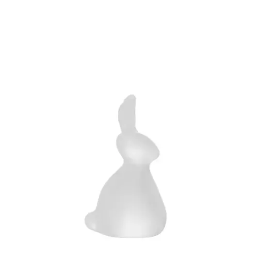 Hadeland Glassverk Hare frostet hvit 11 cm