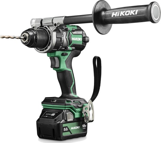HiKOKI DV18DC Slagbormaskin med batteri og lader Maskiner HiKOKI DV18DC Slagbormaskin med batteri og lader Maskiner