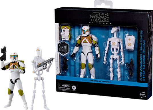Star Wars The Black Series Actionfigursett Clone Commando & B1 Battle Droid 15 cm