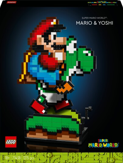 LEGO Super Mario Super Mario World: Mario og Yoshi 71438