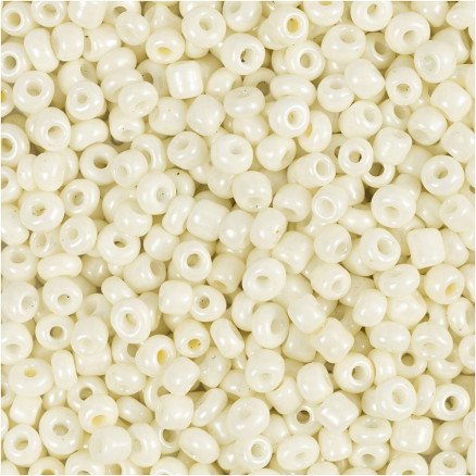 Diverse Rocaillesperler dia 3 mm str 8 0 hullstr 0,6 1,0 mm perlemor 25 g 1 pk