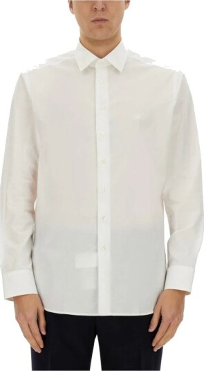 Etro Herre Skjorter Hvit 3XL,