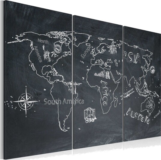 Bilde Reiser Utvikler Sinnet Triptyken 60x40 Artgeist sp. z o. o.