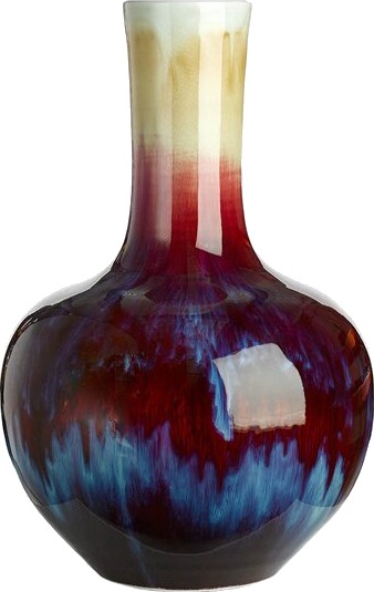 Pols Potten   Crazy vase S 41 cm multi