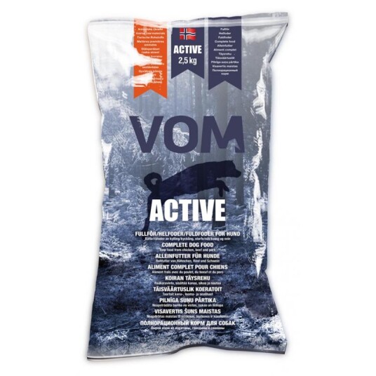 Vom Kjøttboller Active Fullfôr Pe 2.5Kg