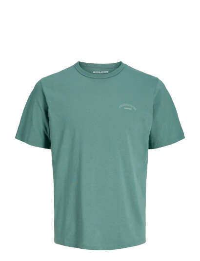 Jack & Jones Jjcollege Logo Tee Ss Crew Neck Mni   Green   98