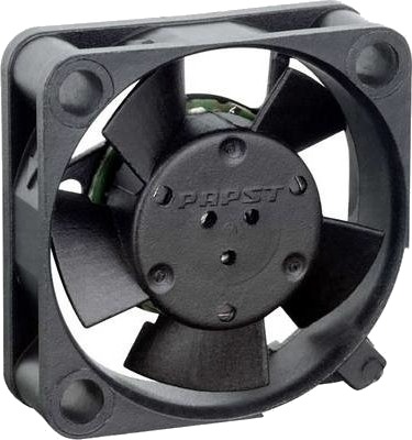 Ebm-Papst 255 N Vifte 2.5cm 9600 Rpm 3.5 M³/T Sort