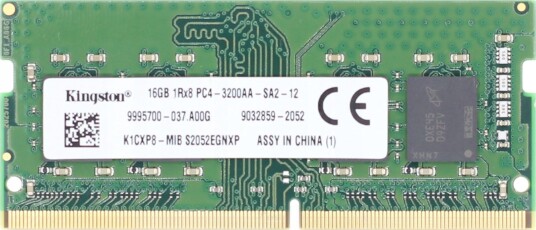 Rebuild IT K1CXP8-MIE Kingston 16GB DDR4-3200MHz PC4-25600 non-ECC Unbuffered CL22 260-Pin