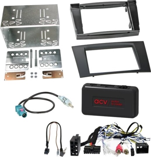 Komplett 2 Din Kit Til Mercedes Cls C219/E Class W211