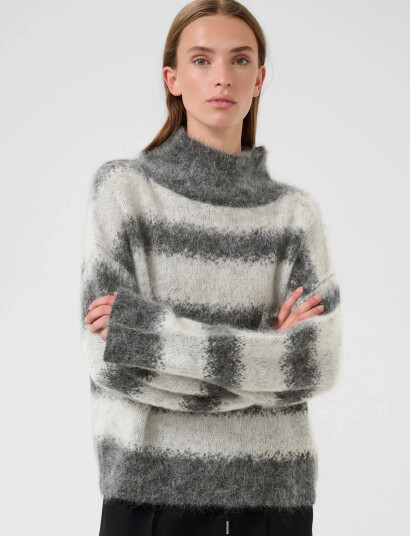 Karen By Simonsen Kbchase Turtleneck - Grey - M