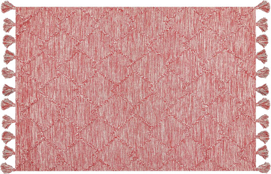 Nigde Ryeteppe 140x200 cm - Rød