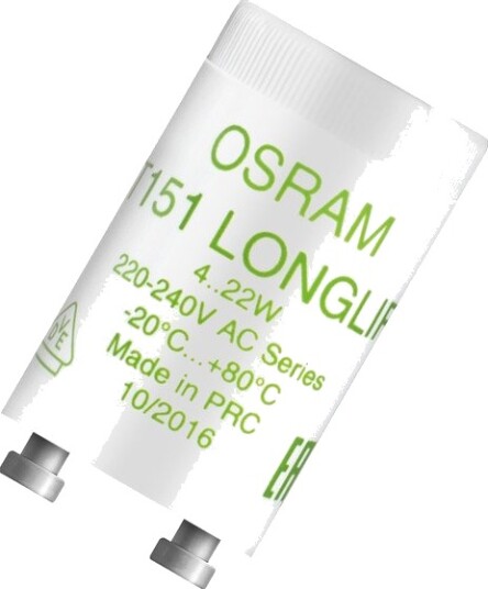 Osram Tennere for lysrør st.151 peg