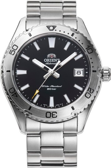 Orient Mako RA-AC0Q01B - Herre - 40 mm - Analog - Automatisk - Mineralglas